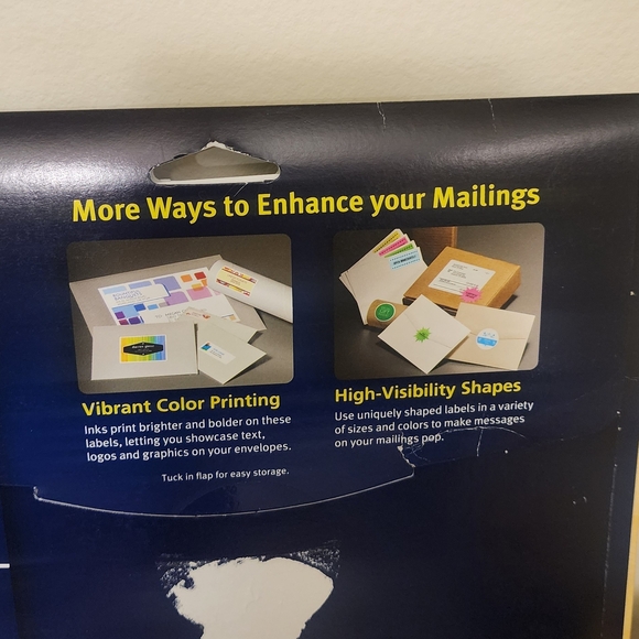 Avery Repositionable Address Labels - Picture 6 of 6